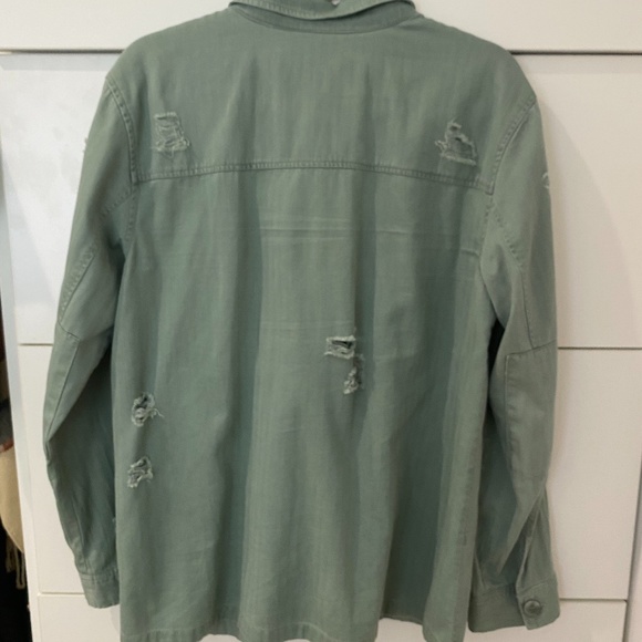 SOLD Treasure & Bond Military Shirt (L) - Picture 3 of 4